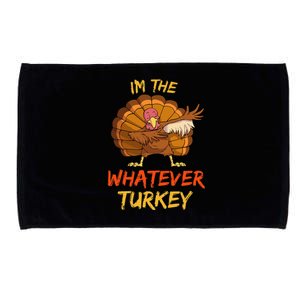 Whatever Turkey Matching Family Group Thanksgiving Party Pj Microfiber Hand Towel