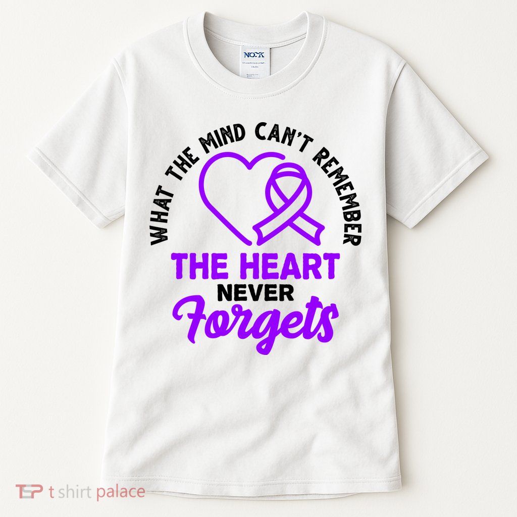 What The Mind Can't Remember The Heart Never Forgets Pancreatic Cancer Tall T-Shirt