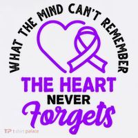 What The Mind Can't Remember The Heart Never Forgets Pancreatic Cancer Button
