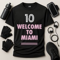 Welcome To Miami Leo 10 GOAT Cooling Performance Crew T-Shirt