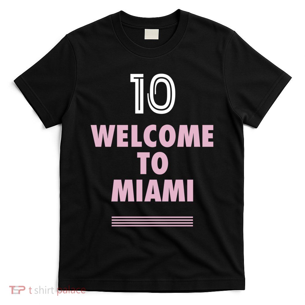 Welcome To Miami Leo 10 GOAT T-Shirt