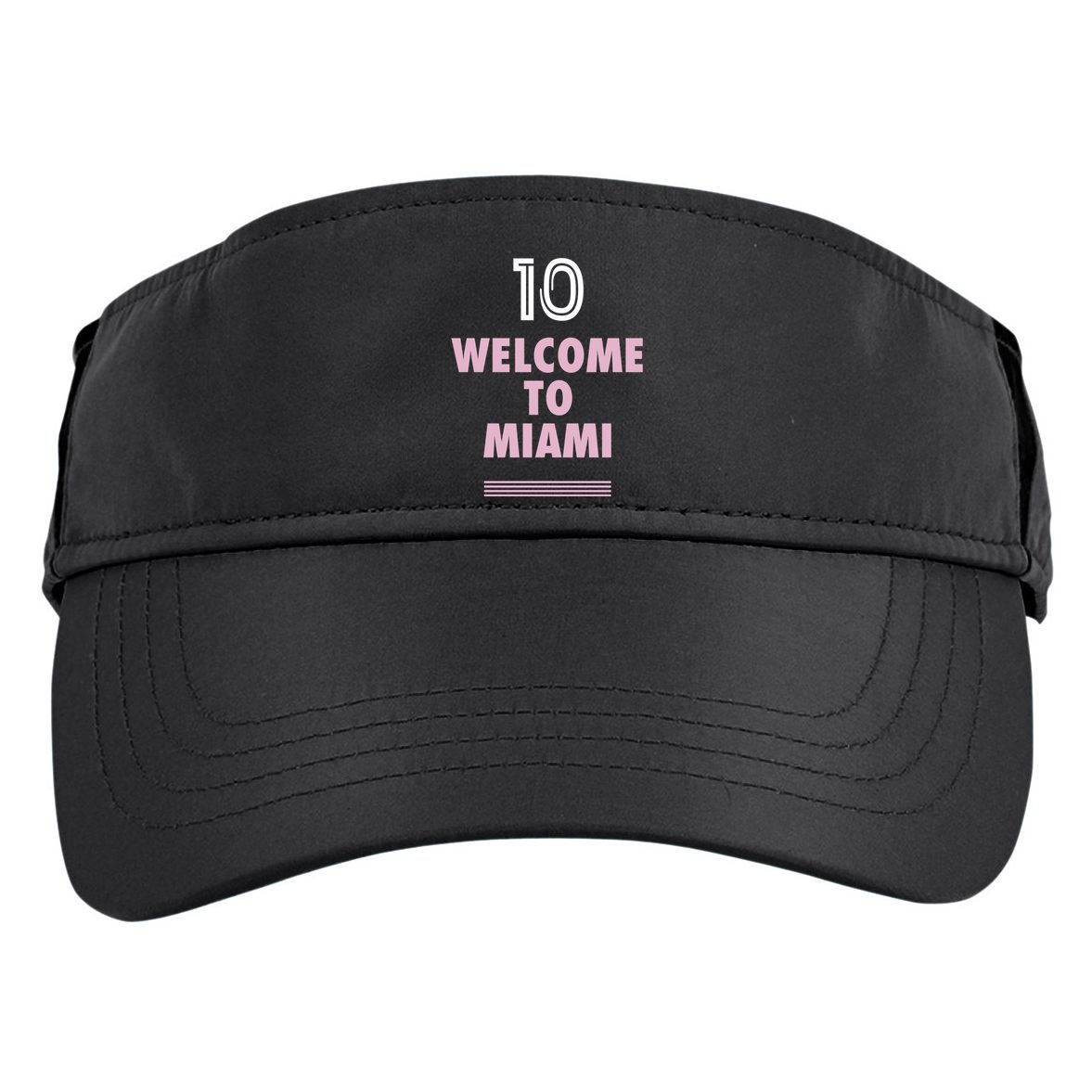 Welcome To Miami Leo 10 GOAT Adult Drive Performance Visor