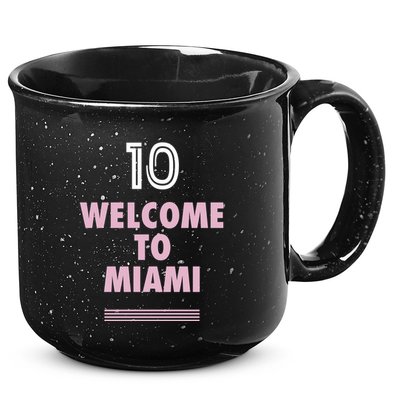 Welcome To Miami Leo 10 GOAT 15oz Campfire Ceramic Mug