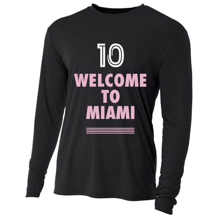 Welcome To Miami Leo 10 GOAT Cooling Performance Long Sleeve Crew