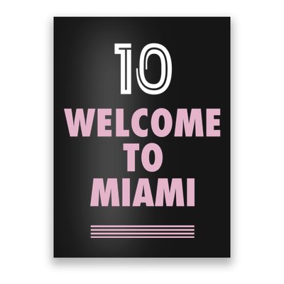 Welcome To Miami Leo 10 GOAT Poster