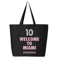 Welcome To Miami Leo 10 GOAT 25L Jumbo Tote