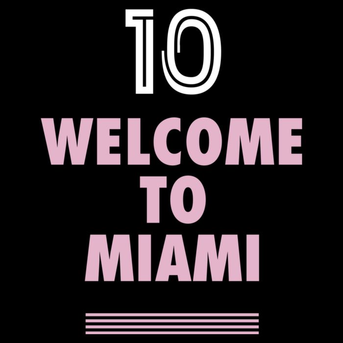 Welcome To Miami Leo 10 GOAT Pom Pom 12in Knit Beanie