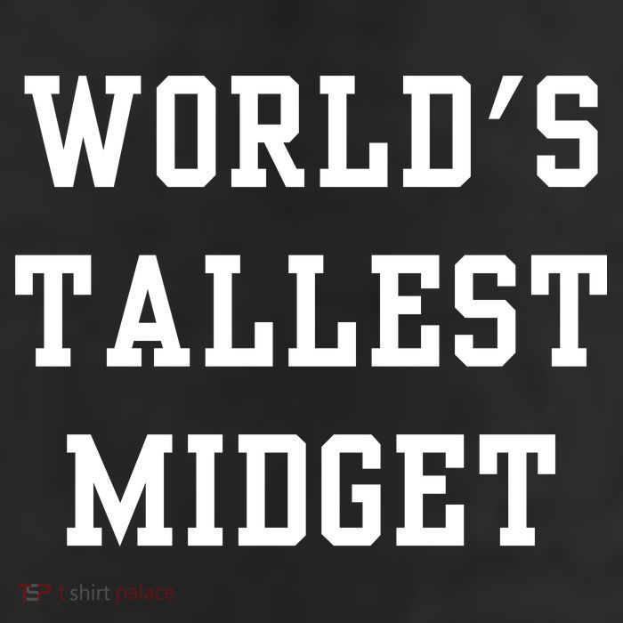 Worlds Tallest Midget 11oz C Handle Ceramic Mug