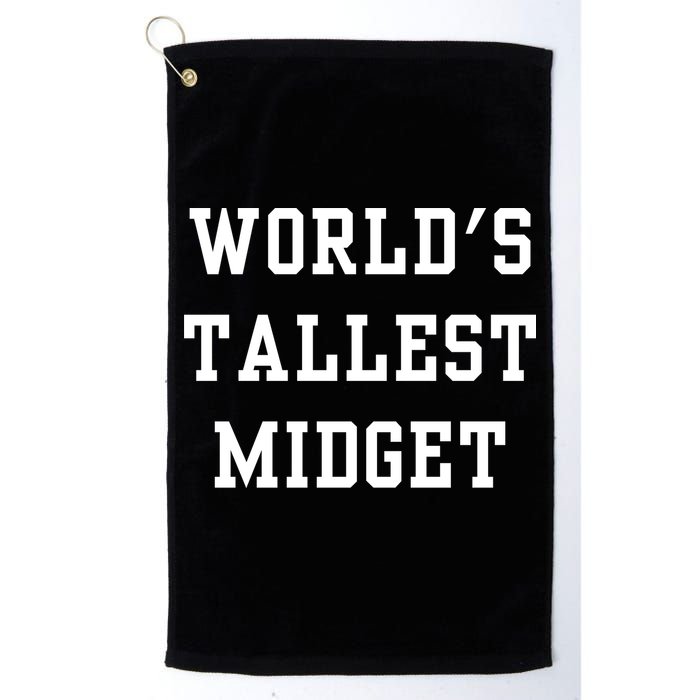 Worlds Tallest Midget Golf Towel