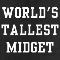 Worlds Tallest Midget Golf Towel
