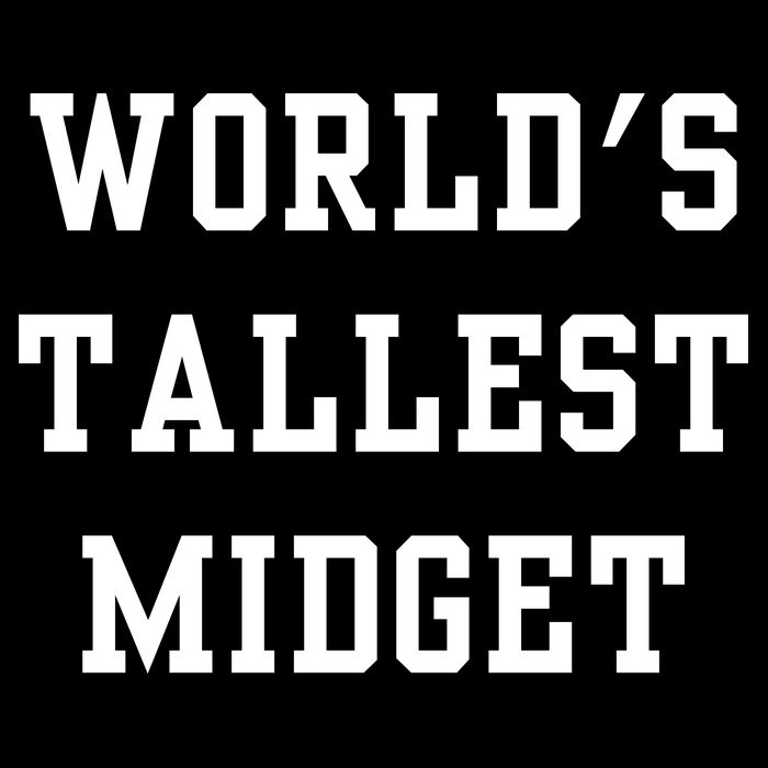 Worlds Tallest Midget Cropped Pullover Crew