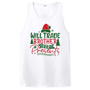 Will Trade My Brother For Present Ugly Christmas Sweater Fun PosiCharge Competitor Tank