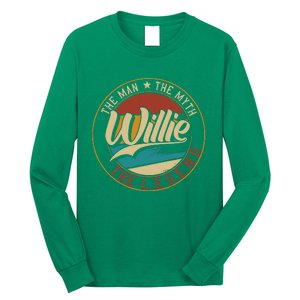 Willie The Man The Myth The Legend Long Sleeve Shirt