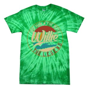 Willie The Man The Myth The Legend Tie-Dye T-Shirt