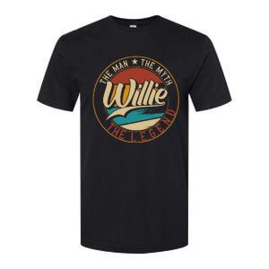 Willie The Man The Myth The Legend Softstyle CVC T-Shirt