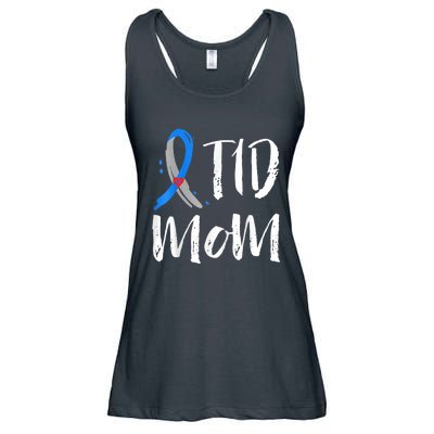 Wo T1D Mom Shirt Type 1 Diabetes Awareness Ladies Essential Flowy Tank