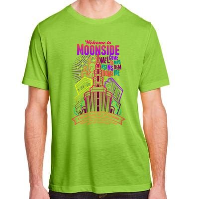 Welcome To Moonside Adult ChromaSoft Performance T-Shirt