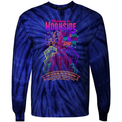 Welcome To Moonside Tie-Dye Long Sleeve Shirt