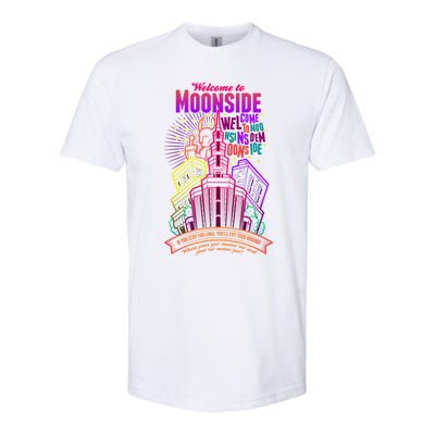 Welcome To Moonside Softstyle® CVC T-Shirt