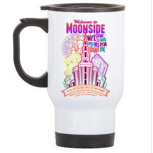 Welcome To Moonside Stainless Steel Travel Mug