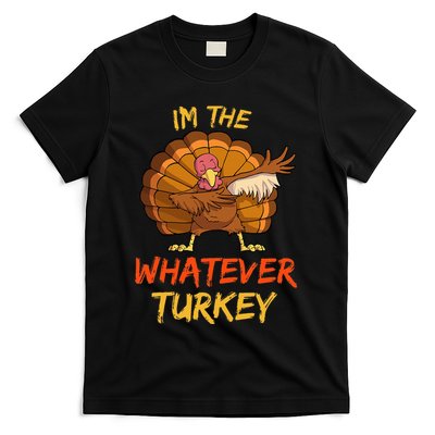 Whatever Turkey Matching Family Group Thanksgiving Party PJ T-Shirt