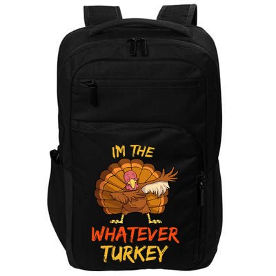 Whatever Turkey Matching Family Group Thanksgiving Party PJ Impact Tech Backpack