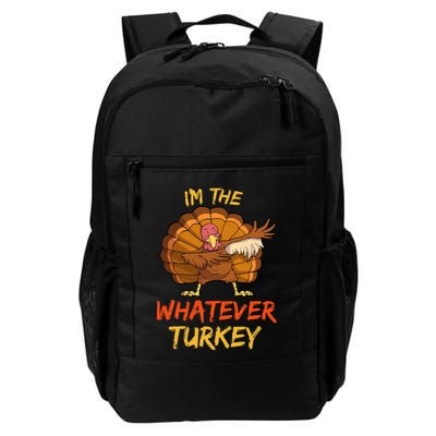 Whatever Turkey Matching Family Group Thanksgiving Party PJ Backpack
