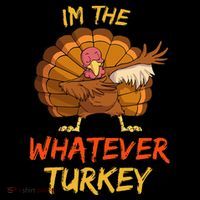 Whatever Turkey Matching Family Group Thanksgiving Party PJ Flatbill Hat