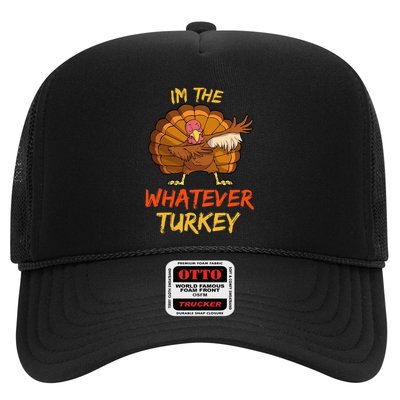 Whatever Turkey Matching Family Group Thanksgiving Party PJ Trucker Hat