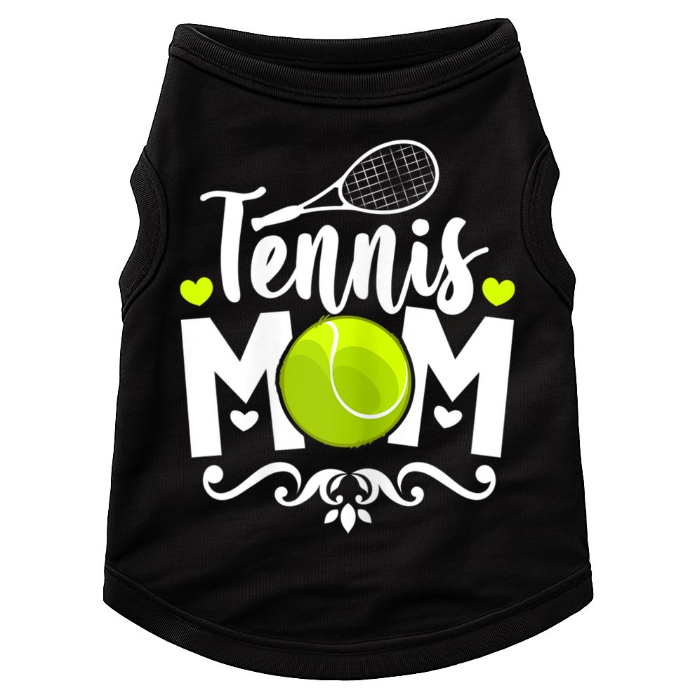 Womens Tennis Mom Doggie Tank