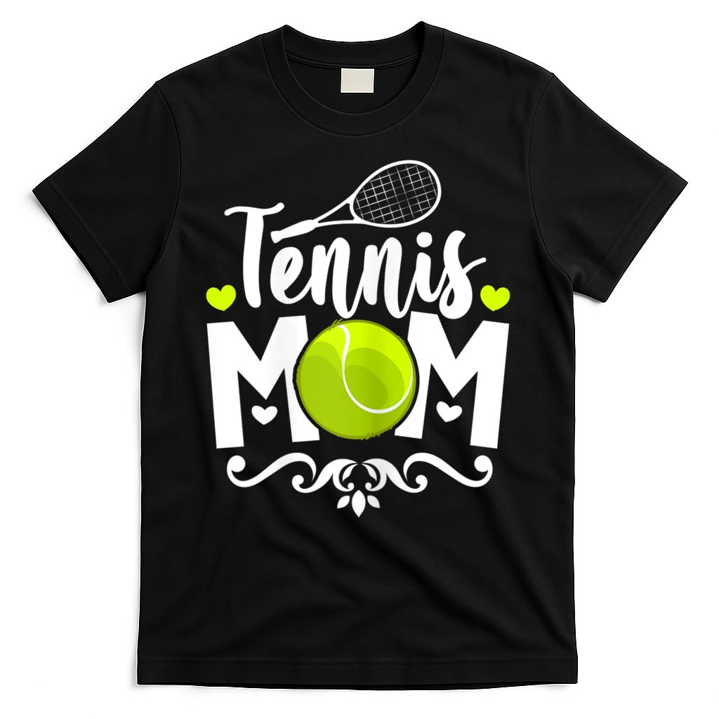 Womens Tennis Mom T-Shirt