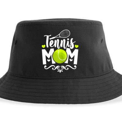 Womens Tennis Mom Sustainable Bucket Hat