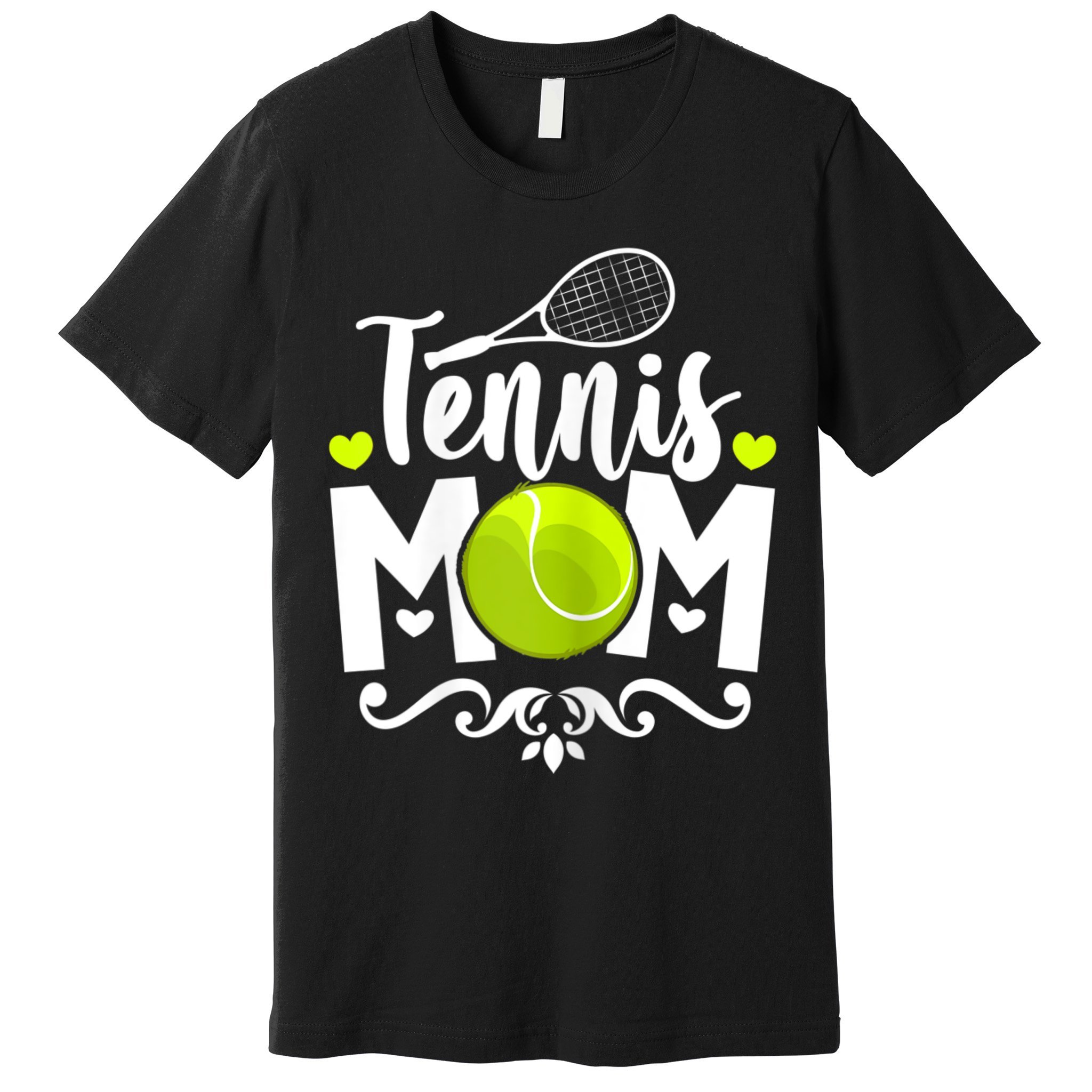 Womens Tennis Mom Premium T-Shirt