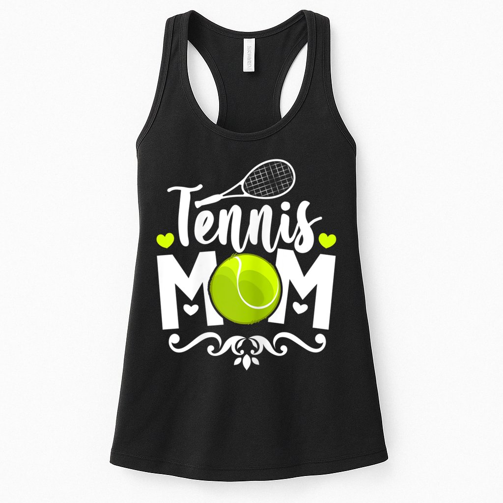 Womens Tennis Mom Womens Tank Top