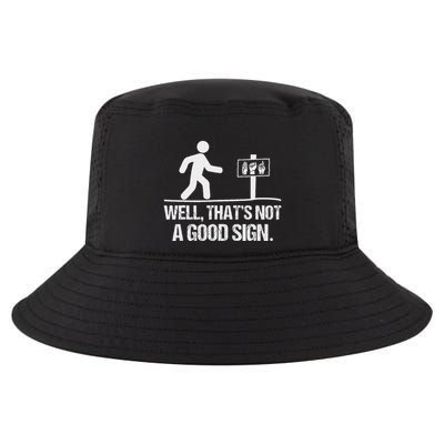 Well ThatS Not A Good Sign Asl Apparel Deaf Interpreter Cool Comfort Performance Bucket Hat