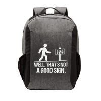 Well ThatS Not A Good Sign Asl Apparel Deaf Interpreter Vector Backpack