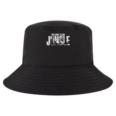 Welcome To Our Jungle Safari And Zoo Camping Cool Comfort Performance Bucket Hat
