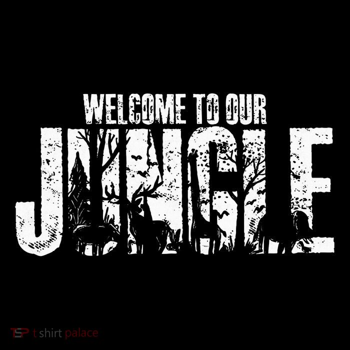 Welcome To Our Jungle Safari And Zoo Camping Flatbill Hat