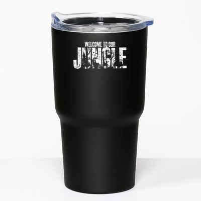 Welcome To Our Jungle Safari And Zoo Camping Tumbler