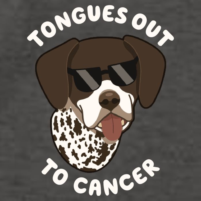Wyatt Tongues Out To Cancer Vector Backpack
