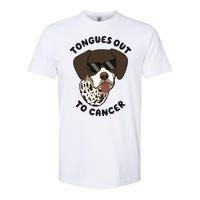 Wyatt Tongues Out To Cancer Softstyle CVC T-Shirt