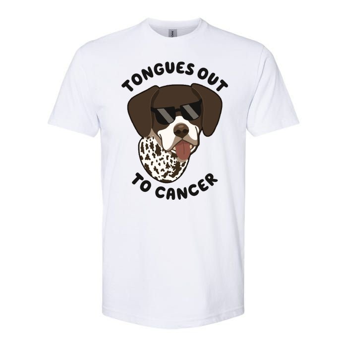 Wyatt Tongues Out To Cancer Softstyle CVC T-Shirt