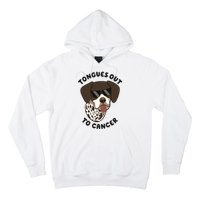 Wyatt Tongues Out To Cancer Hoodie