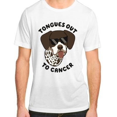 Wyatt Tongues Out To Cancer Adult ChromaSoft Performance T-Shirt