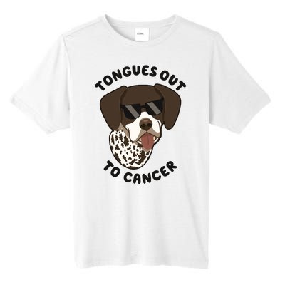 Wyatt Tongues Out To Cancer Tall Fusion ChromaSoft Performance T-Shirt