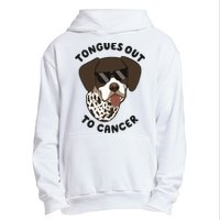 Wyatt Tongues Out To Cancer Urban Pullover Hoodie