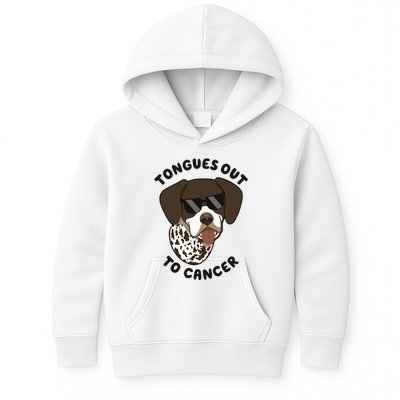 Wyatt Tongues Out To Cancer Kids Hoodie