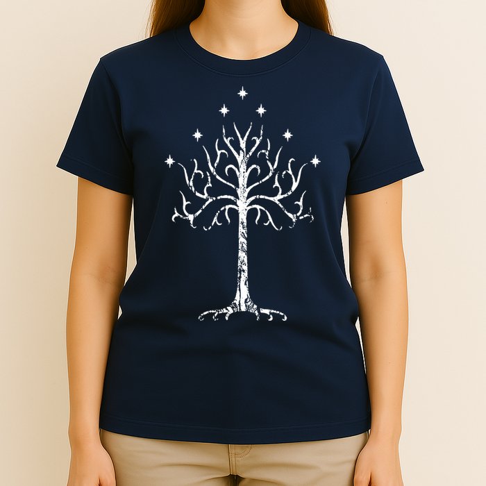 White Tree Of Gondor Tolkien T-Shirt