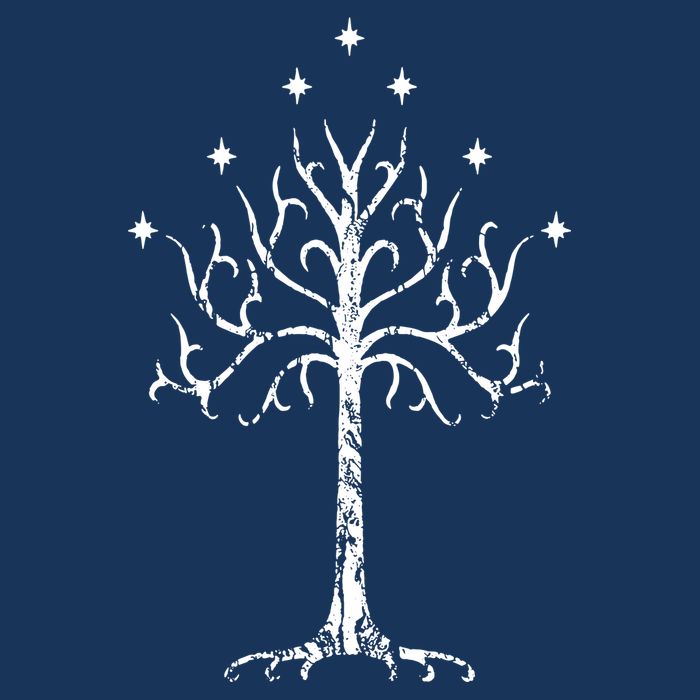 White Tree Of Gondor Tolkien T-Shirt