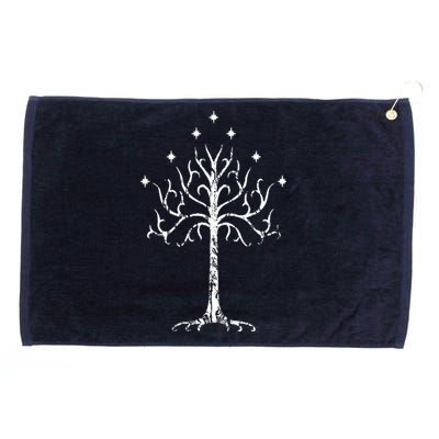 White Tree Of Gondor Tolkien Grommeted Golf Towel